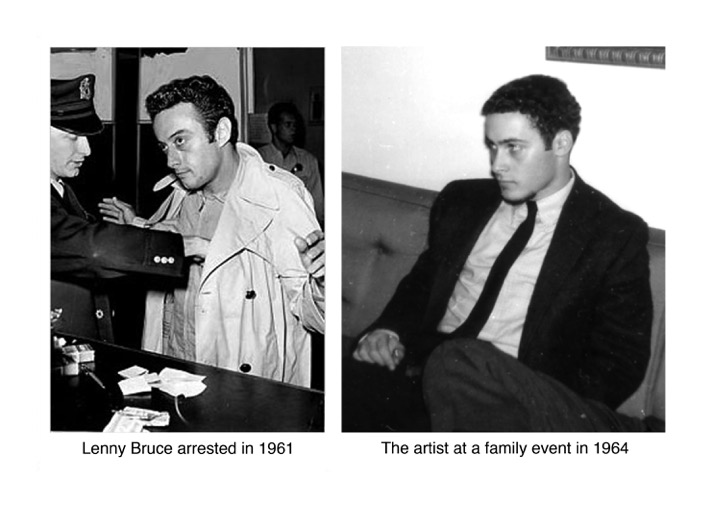 LENNY BRUCE AND PZ.